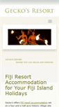 Mobile Screenshot of geckosresort.com